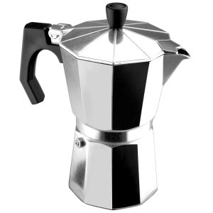 Magefesa Kenia NOIR 6 Cups Coffee Maker, Silver - CompuBoutique - Miami Florida