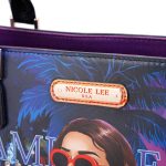 Nicole Lee Cruising In Miami Beach Shopper Bag  MIA15135 - CompuBoutique - Miami Florida